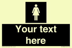 Custom information: black panel female